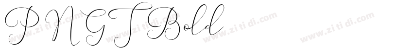 PNGT Bold字体转换